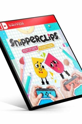 Snipperclips Plus - Cut it out, together! - Nintendo Switch  Mídia Digital