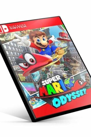 Super Mario Odyssey - Nintendo Switch   Mídia Digital