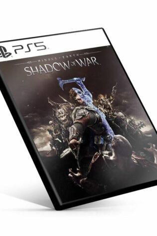 Terra-média: Sombras da Guerra - Ps5 Mídia Digital