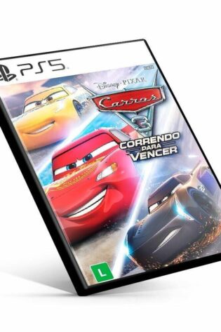 Carros 3: Correndo para Vencer - Ps5  Mídia Digital