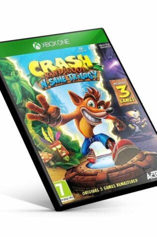 Crash Bandicoot N. Sane Trilogy - Xbox One  Mídia Digital