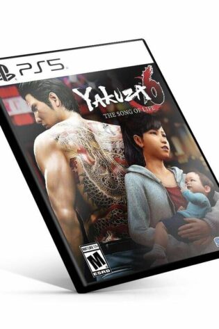 Yakuza 6: The Song of Life - Ps5  Mídia Digital