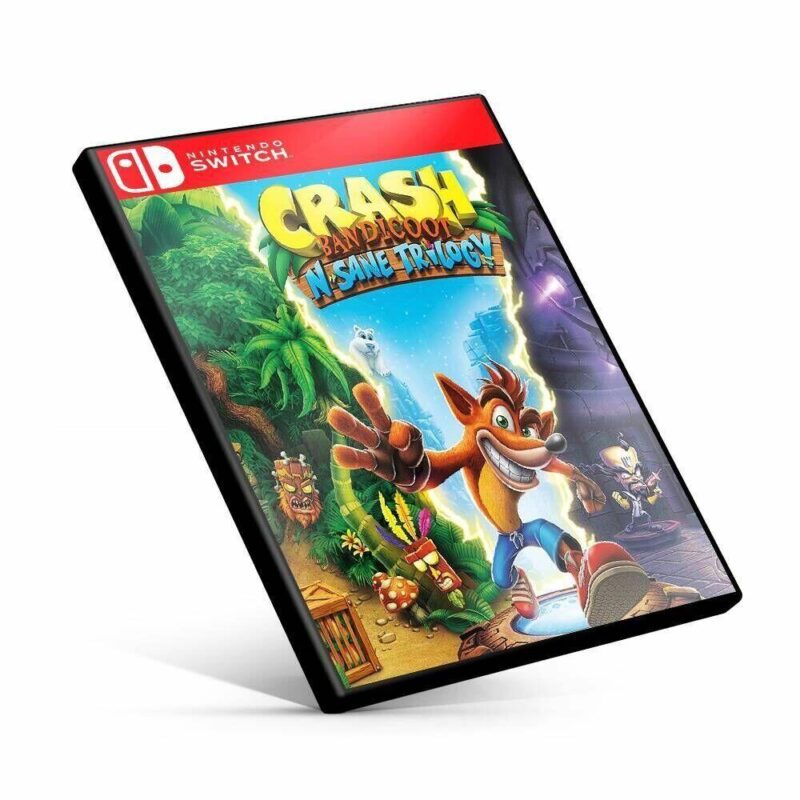 Crash Bandicoot N. Sane Trilogy - Nintendo Switch  Mídia Digital