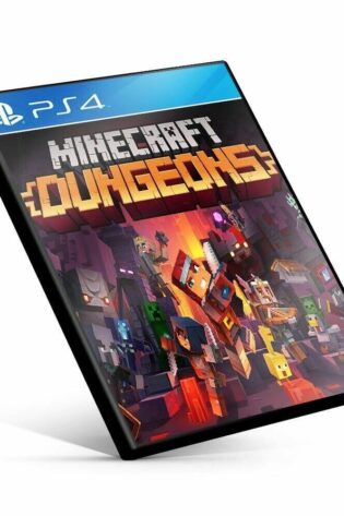 Minecraft Dungeons - Ps4 Mídia Digital