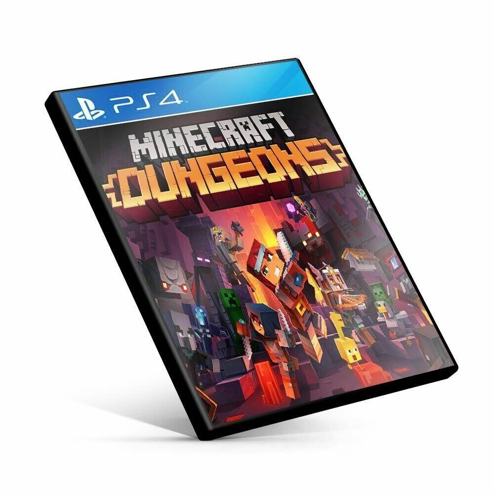 Minecraft Dungeons - Ps4 Mídia Digital