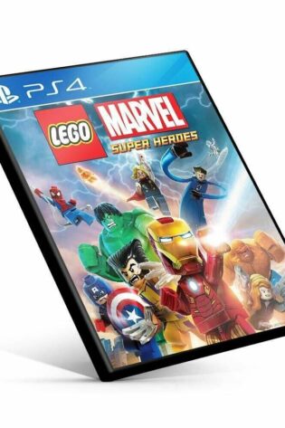 Lego Marvel Super Heroes - Ps4 Mídia Digital