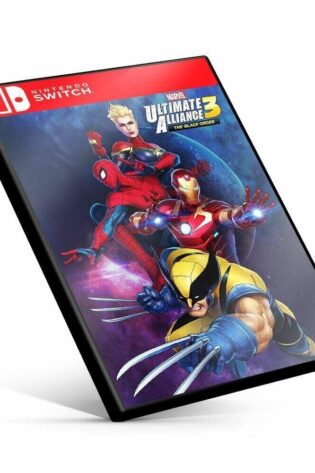 Marvel Ultimate Alliance 3: The Black Order - Nintendo Switch  Mídia Digital