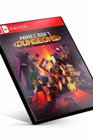 Minecraft Dungeons - Nintendo Switch  Mídia Digital