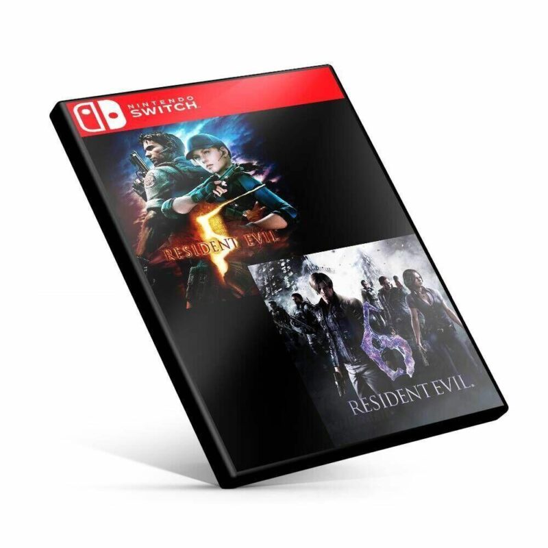 Resident Evil 5 e 6 - Nintendo Switch  Mídia Digital