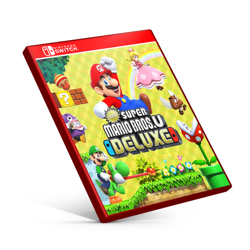 New Super Mario Bros. U Deluxe - Nintendo Switch  Mídia Digital