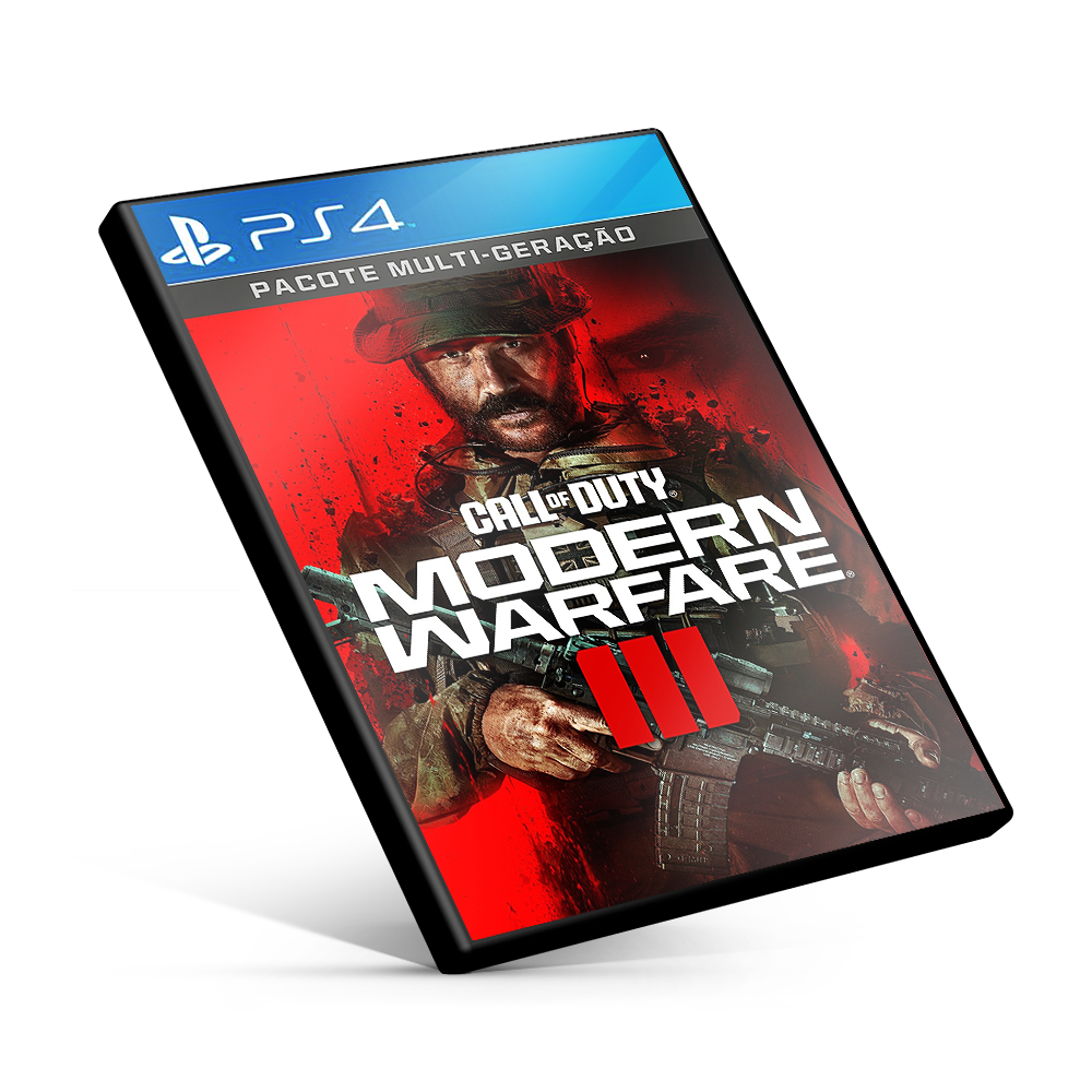 Call of Duty Modern Warfare III 3 - Ps4 Mídia Digital