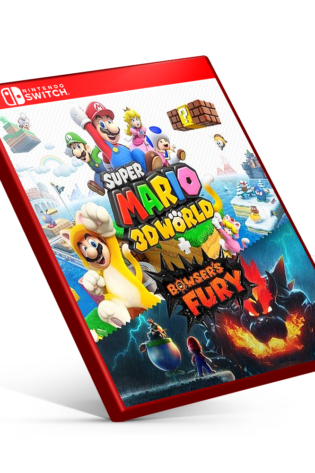 Super Mario 3D World + Bowser&apos;s Fury - Nintendo Switch  Mídia Digital