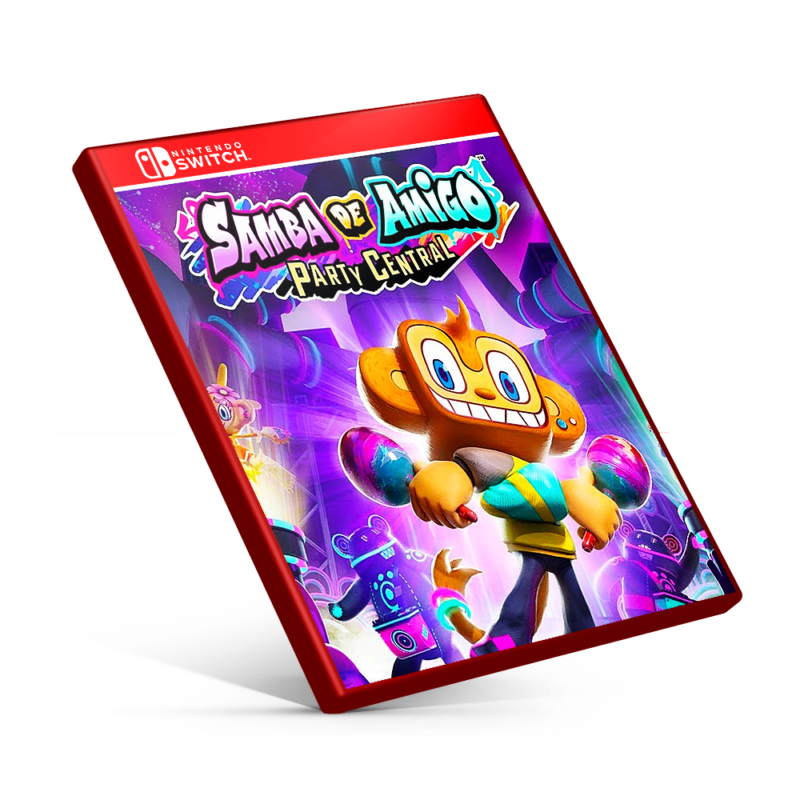 Samba de Amigo: Party Central - Nintendo Switch  Mídia Digital