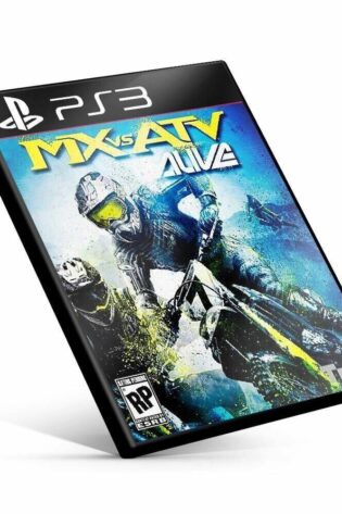 MX vs. ATV Alive - Ps3  Mídia Digital