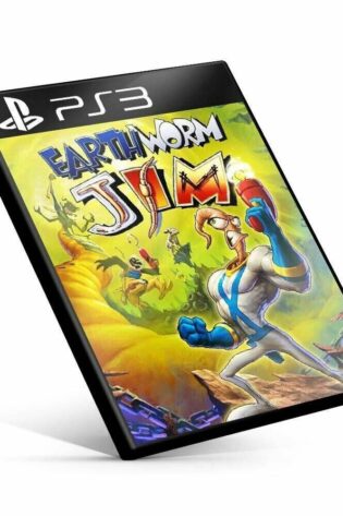 Earthworm Jim - Ps3  Mídia Digital