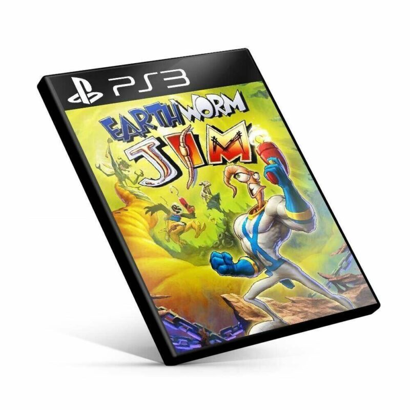 Earthworm Jim - Ps3  Mídia Digital