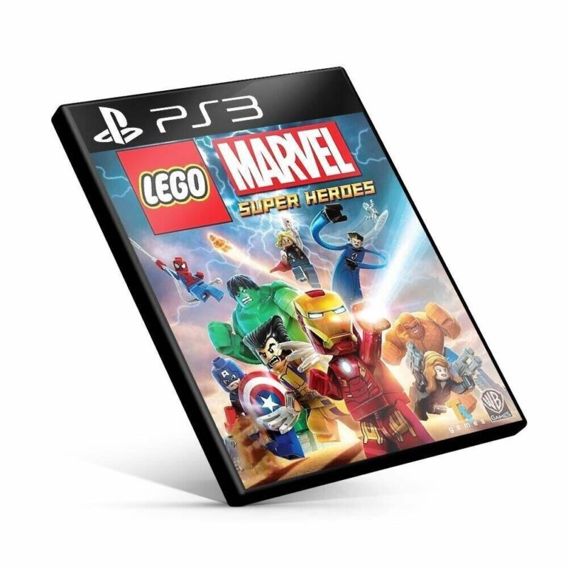 Lego Marvel Super Heroes - Ps3  Mídia Digital