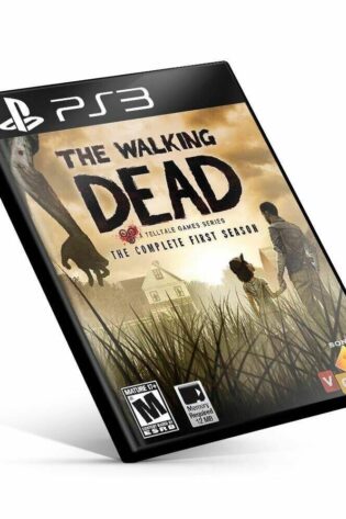 The Walking Dead: The Complete First Season - Ps3  Mídia Digital