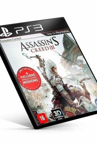Assassin&apos;s Creed III - Ps3  Mídia Digital