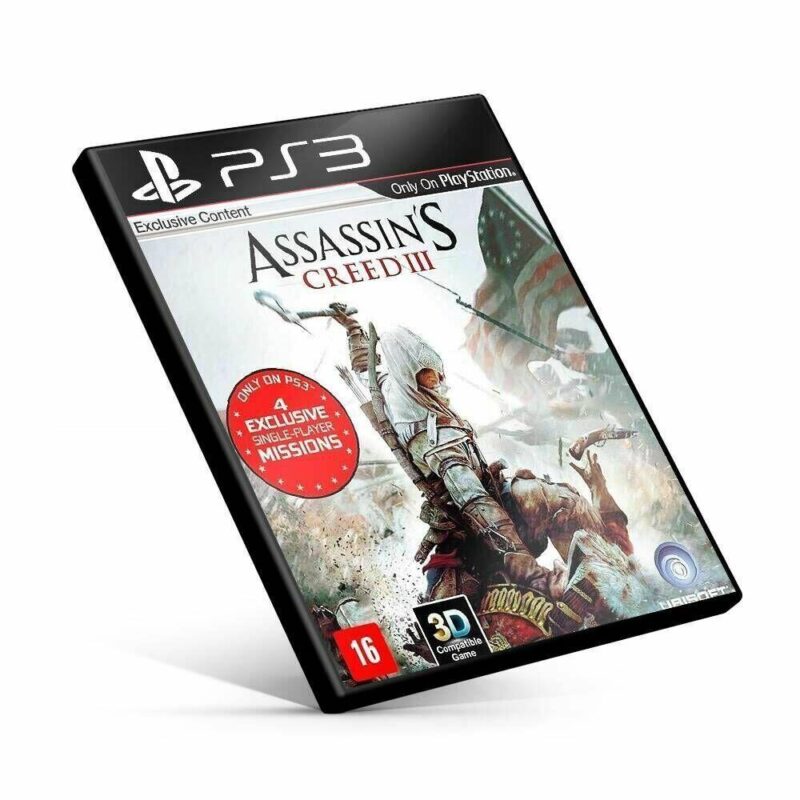 Assassin&apos;s Creed III - Ps3  Mídia Digital