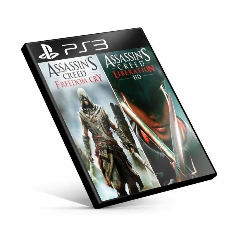 Assassin&apos;s Creed Liberation HD and Freedom Cry Bundle - Ps3  Mídia Digital