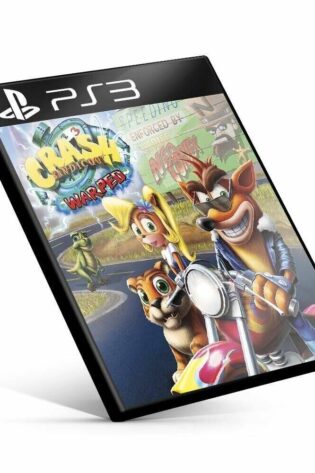 Crash Bandicoot 3: Warped - Ps3  Mídia Digital