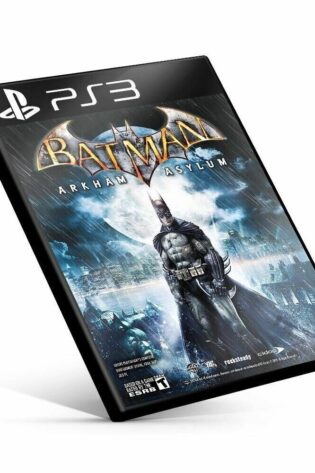 Batman Arkham Asylum - Ps3  Mídia Digital