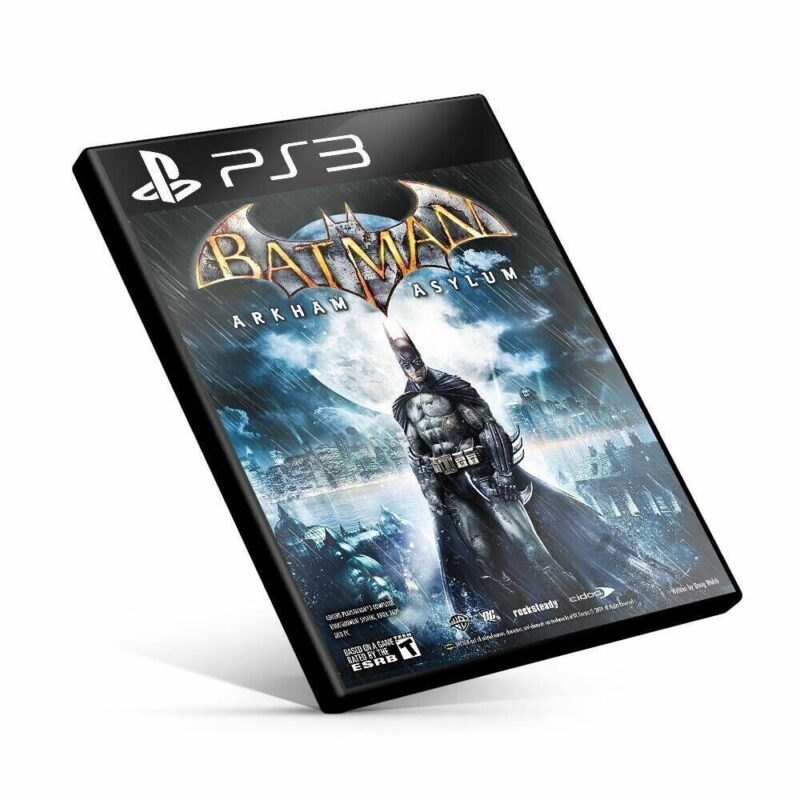 Batman Arkham Asylum - Ps3  Mídia Digital