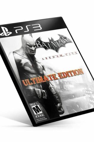 Batman Arkham City Ultimate Edition - Ps3  Mídia Digital