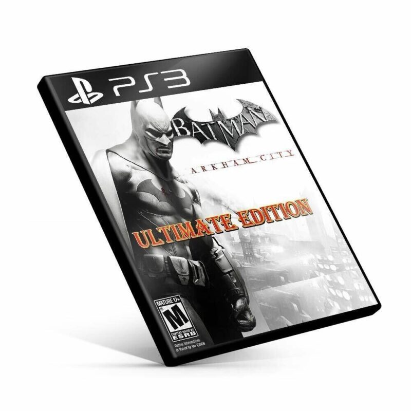 Batman Arkham City Ultimate Edition - Ps3  Mídia Digital