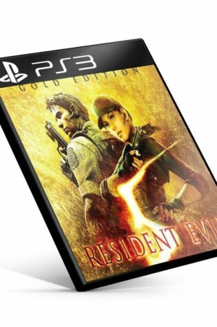 Resident Evil 5 Gold Edition - Ps3  Mídia Digital