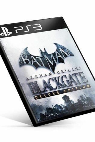 Batman Arkham Origins Blackgate - Deluxe Edition - Ps3  Mídia Digital