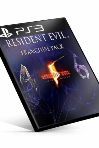 Resident Evil Franchise Pack (4,5,6) - Ps3  Mídia Digital