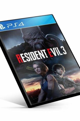 Resident Evil 3 - Remake - Ps4 Mídia Digital
