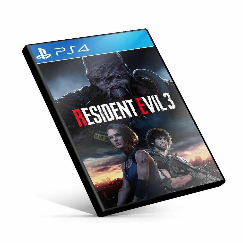 Resident Evil 3 - Remake - Ps4 Mídia Digital