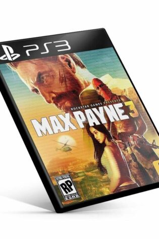 Max Payne 3 - Ps3  Mídia Digital