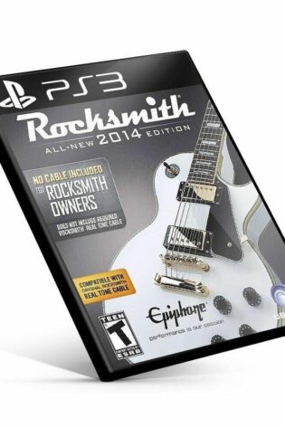 Rocksmith 2014 Edition - Ps3  Mídia Digital