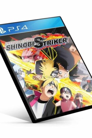 Naruto To Boruto Shinobi Striker - Ps4 Mídia Digital
