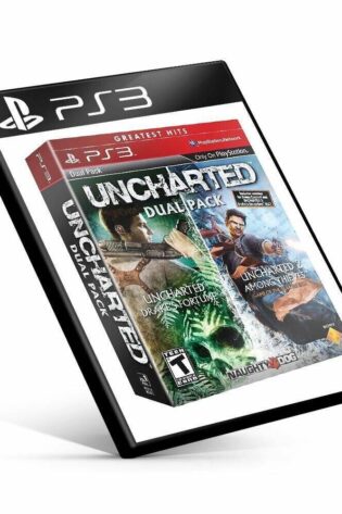 Uncharted Greatest Hits Dual Pack - Ps3  Mídia Digital