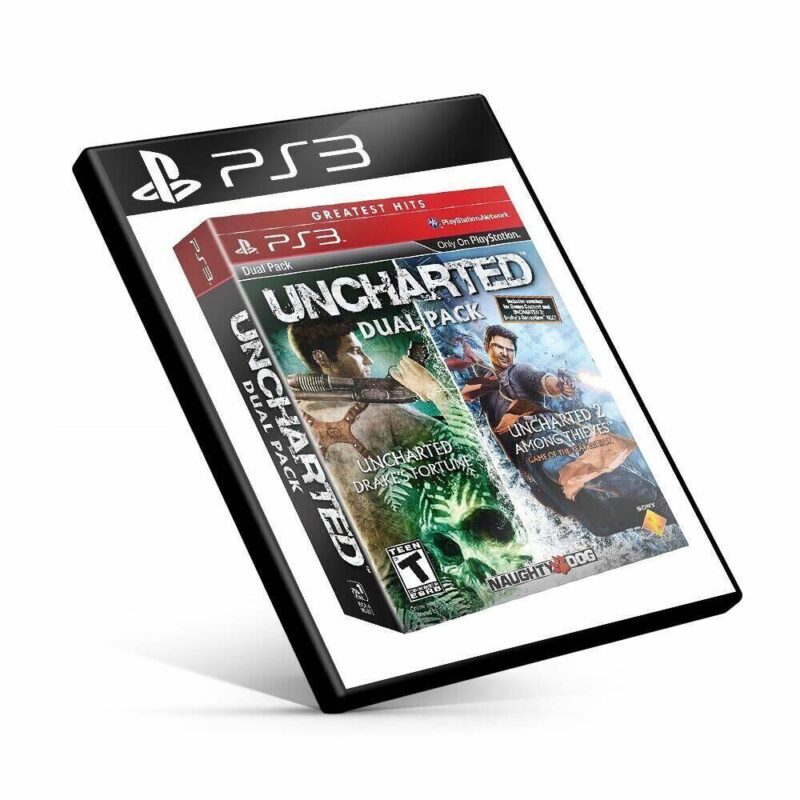 Uncharted Greatest Hits Dual Pack - Ps3  Mídia Digital