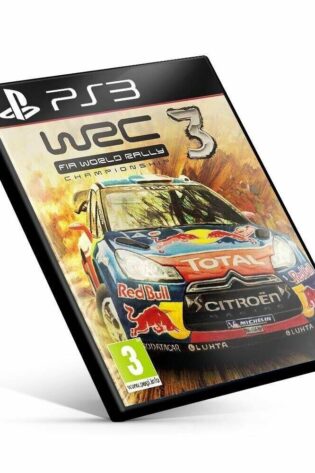 WRC 3: Fia World Rally Championship - Ps3  Mídia Digital