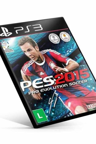 PES - Pro Evolution Soccer 2015 - Ps3  Mídia Digital