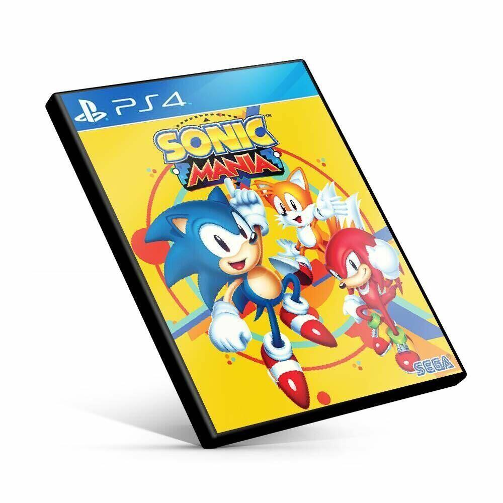 Sonic Mania - Ps4 Mídia Digital