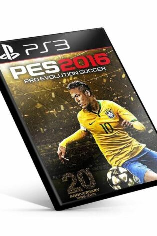 PES - Pro Evolution Soccer 2016 - Ps3  Mídia Digital