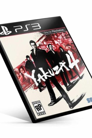 Yakuza 4 - Ps3  Mídia Digital