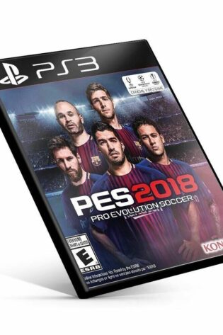 PES - Pro Evolution Soccer 2018 - Ps3  Mídia Digital