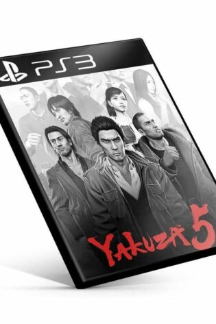 Yakuza 5 - Ps3  Mídia Digital