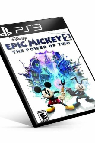 Disney Epic Mickey 2: The Power of Two - Ps3  Mídia Digital