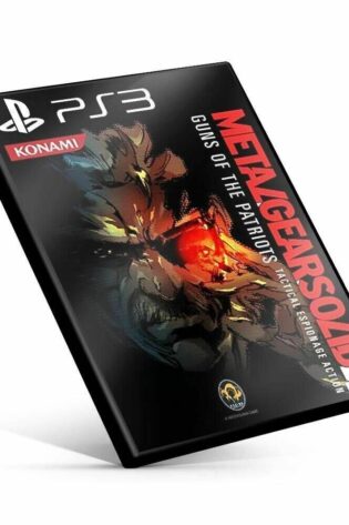 Metal Gear Solid 4: Guns of the Patriots - Ps3  Mídia Digital