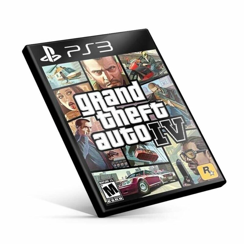GTA IV 4 Grand Theft Auto - Ps3  Mídia Digital - Imagem 2